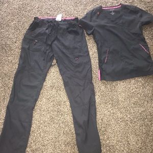 Gray Koi Lite Scrubs